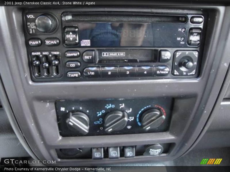 Stone White / Agate 2001 Jeep Cherokee Classic 4x4