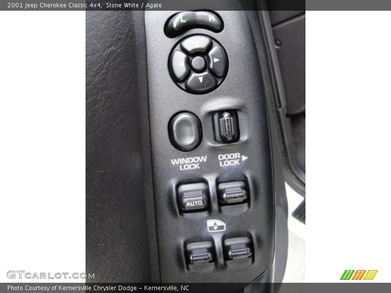 Stone White / Agate 2001 Jeep Cherokee Classic 4x4