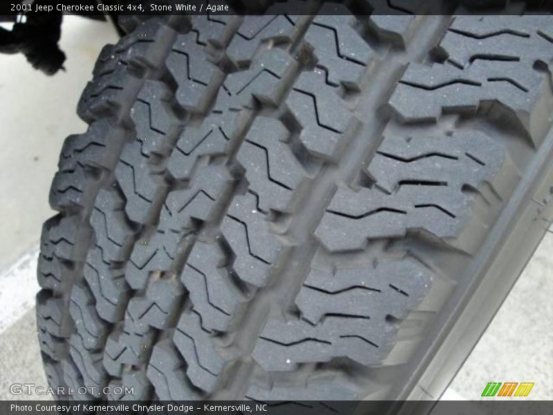 Stone White / Agate 2001 Jeep Cherokee Classic 4x4