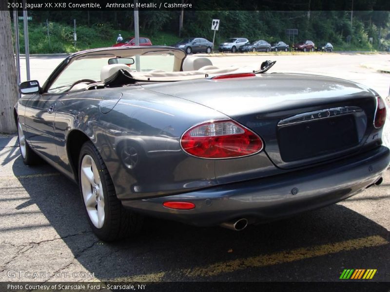 Anthracite Metallic / Cashmere 2001 Jaguar XK XK8 Convertible