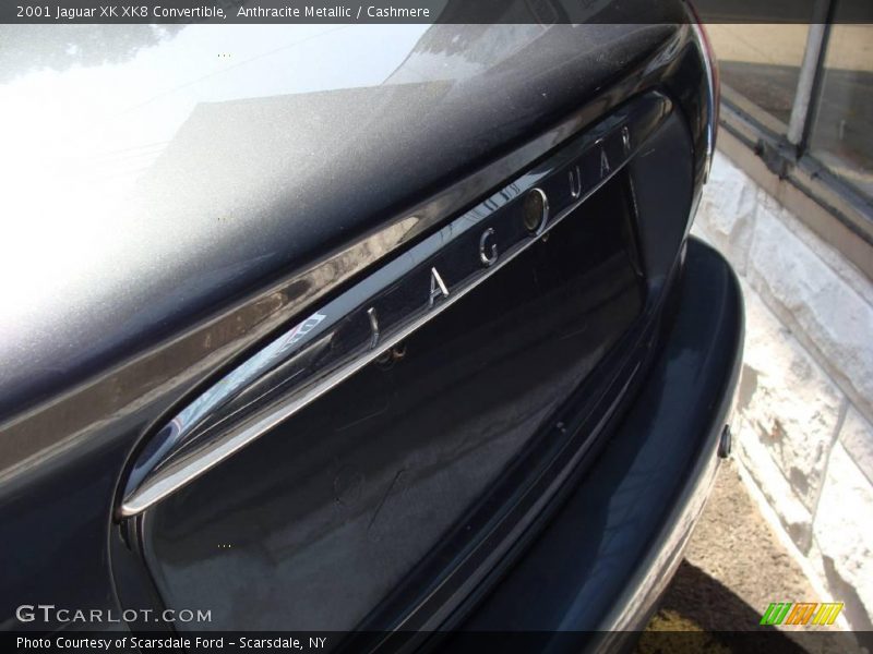 Anthracite Metallic / Cashmere 2001 Jaguar XK XK8 Convertible