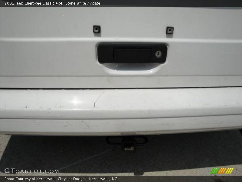 Stone White / Agate 2001 Jeep Cherokee Classic 4x4