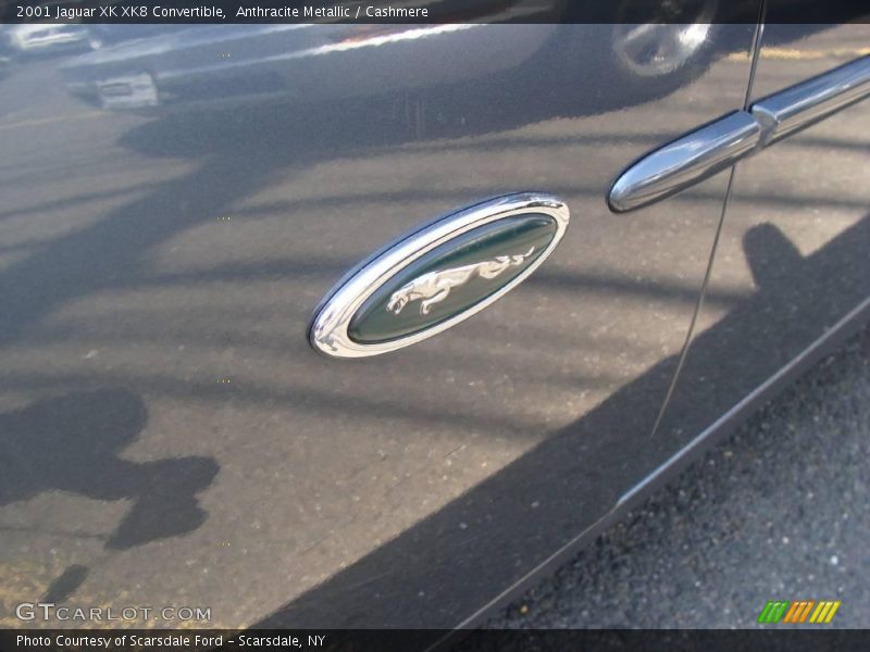 Anthracite Metallic / Cashmere 2001 Jaguar XK XK8 Convertible