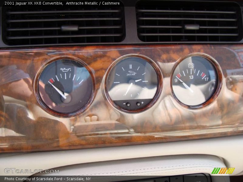 Anthracite Metallic / Cashmere 2001 Jaguar XK XK8 Convertible