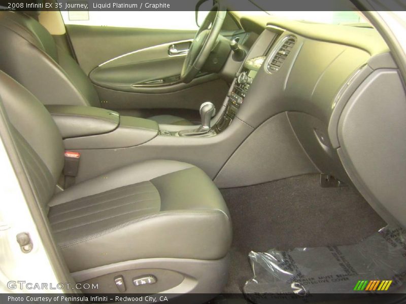 Liquid Platinum / Graphite 2008 Infiniti EX 35 Journey