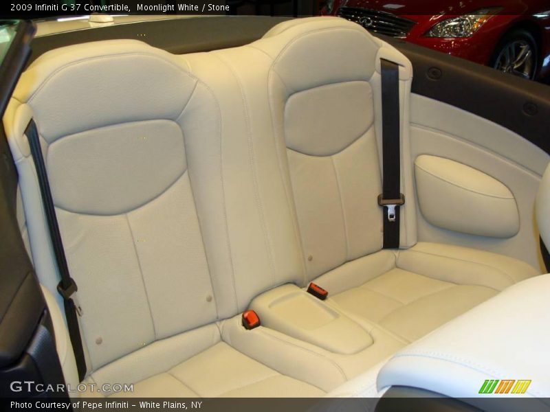 Moonlight White / Stone 2009 Infiniti G 37 Convertible