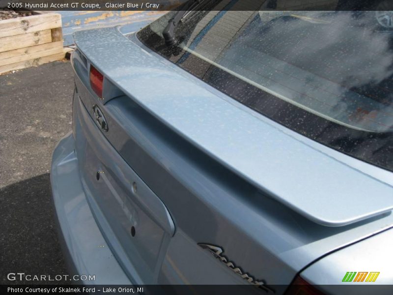 Glacier Blue / Gray 2005 Hyundai Accent GT Coupe