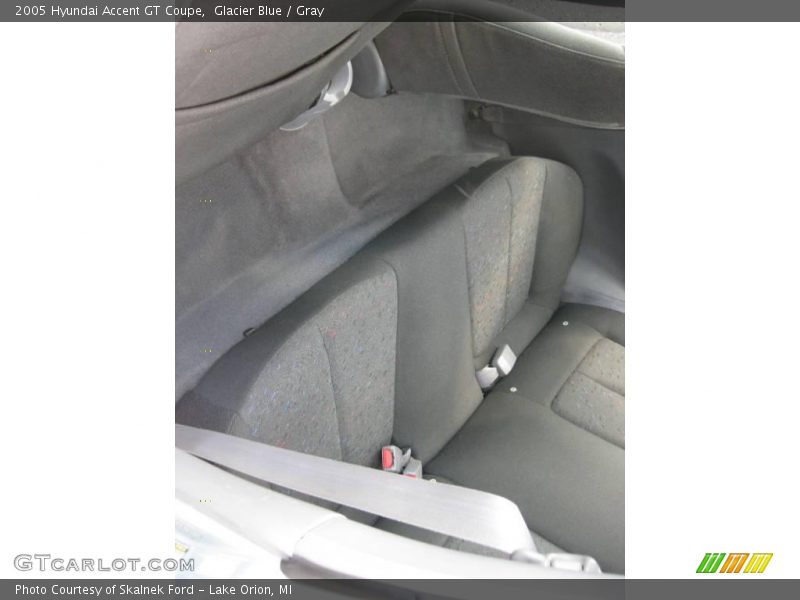 Glacier Blue / Gray 2005 Hyundai Accent GT Coupe