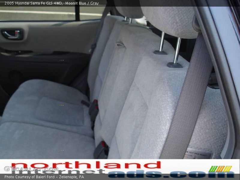 Moonlit Blue / Gray 2005 Hyundai Santa Fe GLS 4WD
