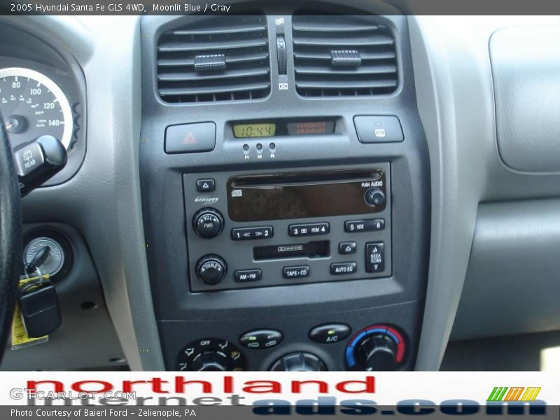 Moonlit Blue / Gray 2005 Hyundai Santa Fe GLS 4WD
