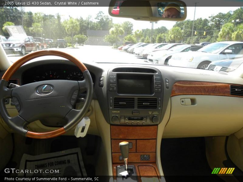 Crystal White / Cashmere 2005 Lexus LS 430 Sedan