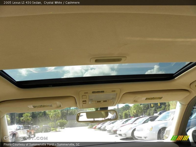 Crystal White / Cashmere 2005 Lexus LS 430 Sedan