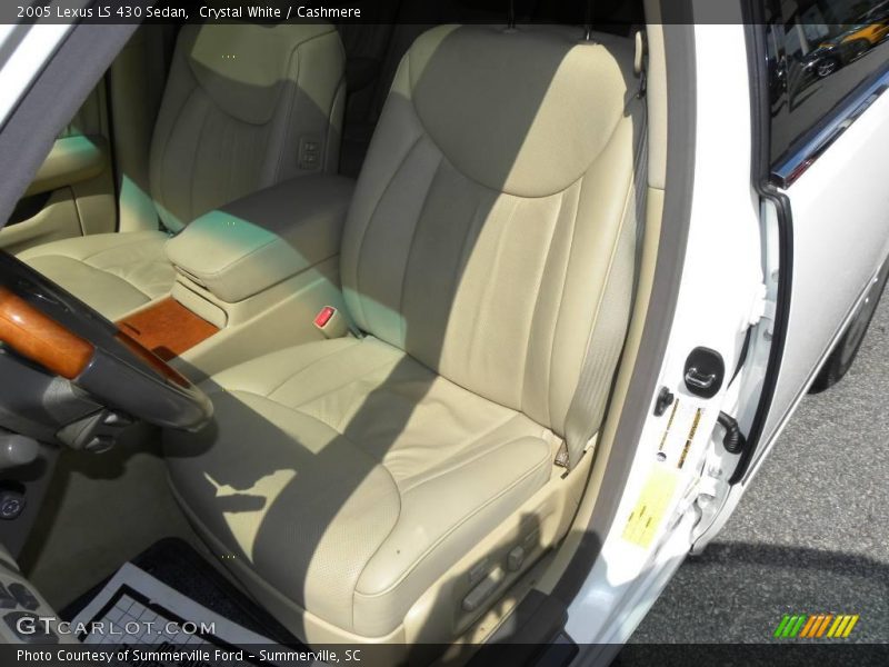Crystal White / Cashmere 2005 Lexus LS 430 Sedan