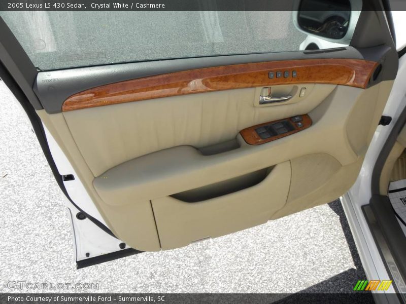 Crystal White / Cashmere 2005 Lexus LS 430 Sedan