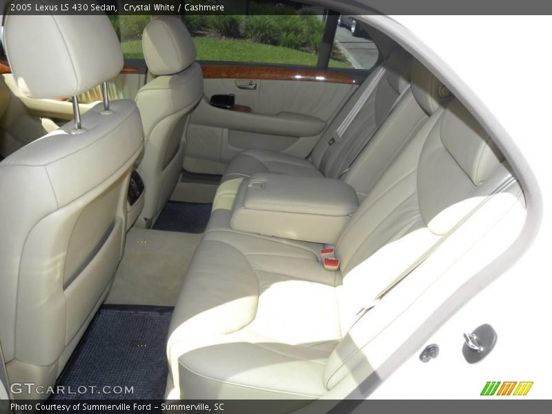 Crystal White / Cashmere 2005 Lexus LS 430 Sedan