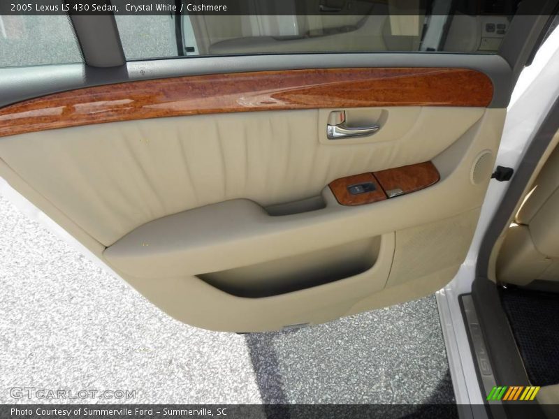 Crystal White / Cashmere 2005 Lexus LS 430 Sedan