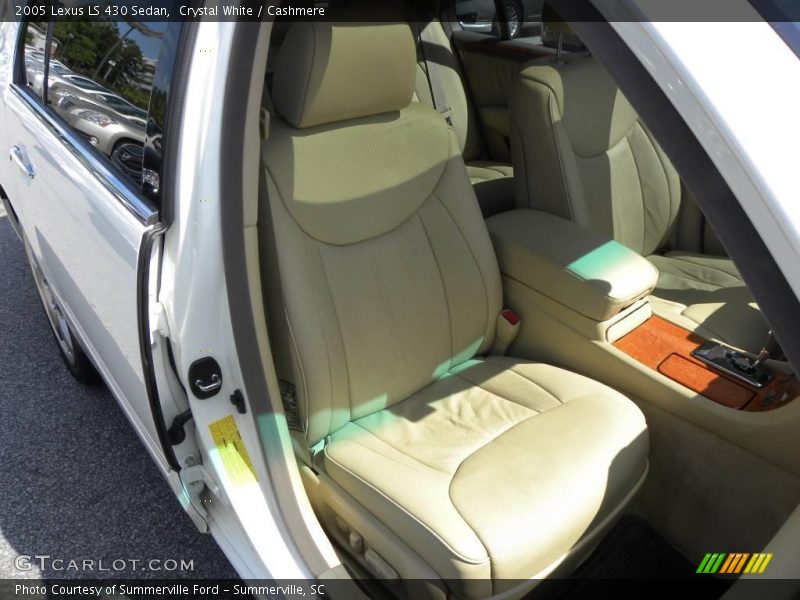 Crystal White / Cashmere 2005 Lexus LS 430 Sedan