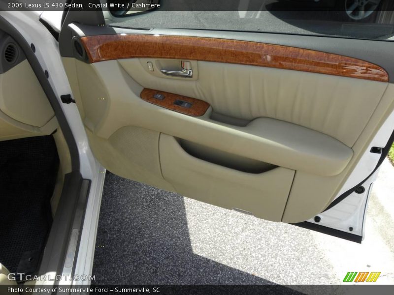 Crystal White / Cashmere 2005 Lexus LS 430 Sedan