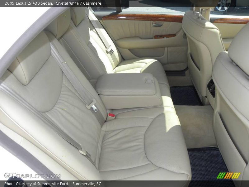 Crystal White / Cashmere 2005 Lexus LS 430 Sedan