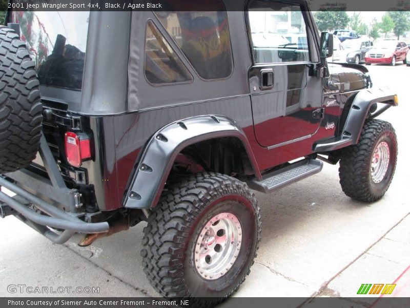 Black / Agate Black 2001 Jeep Wrangler Sport 4x4