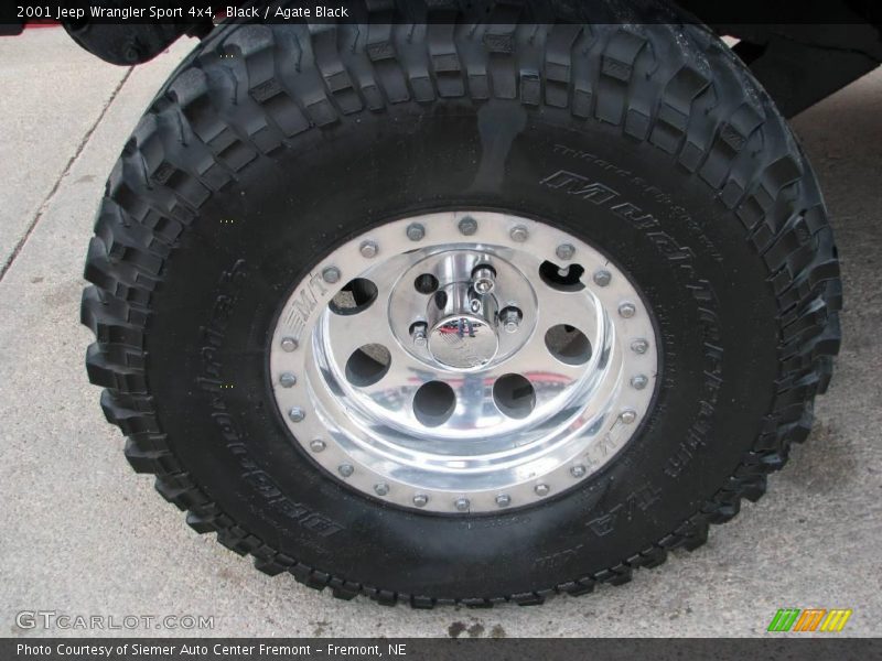 Black / Agate Black 2001 Jeep Wrangler Sport 4x4