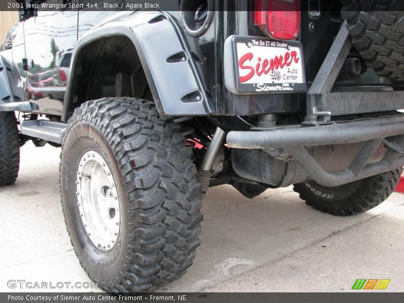 Black / Agate Black 2001 Jeep Wrangler Sport 4x4