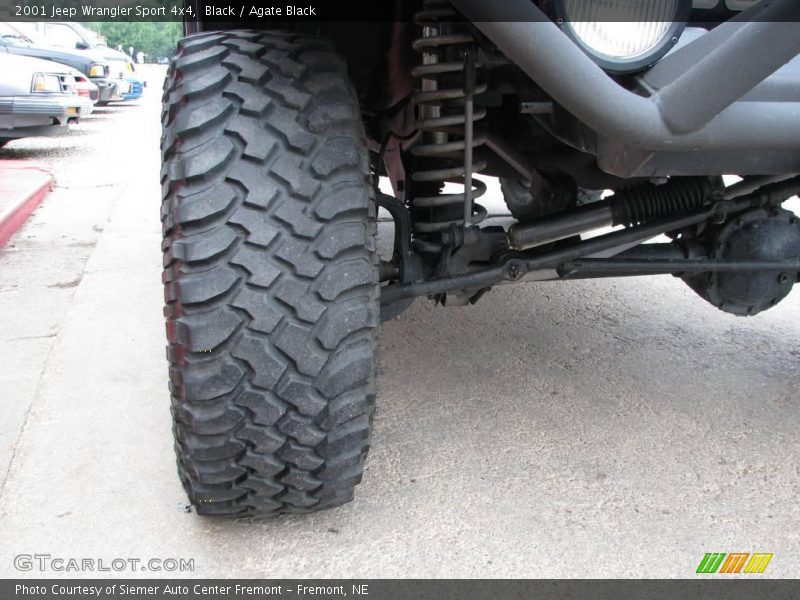 Black / Agate Black 2001 Jeep Wrangler Sport 4x4