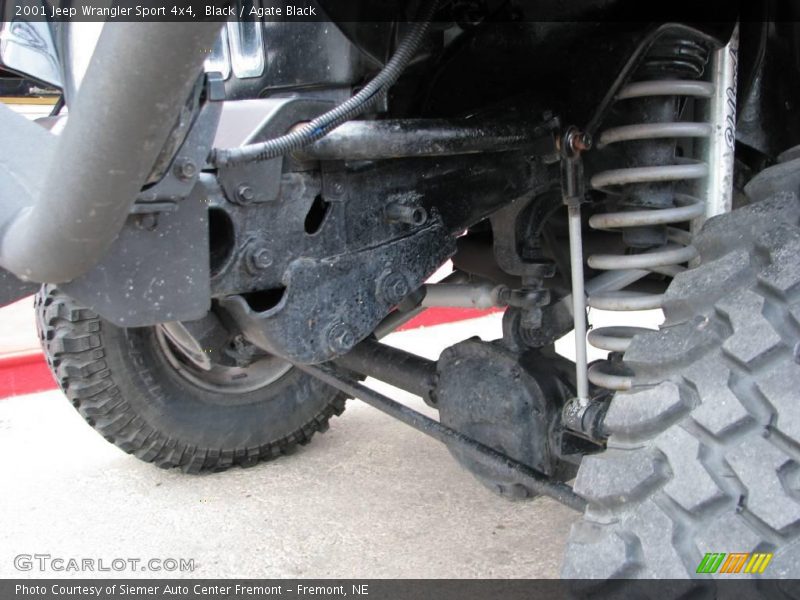 Black / Agate Black 2001 Jeep Wrangler Sport 4x4