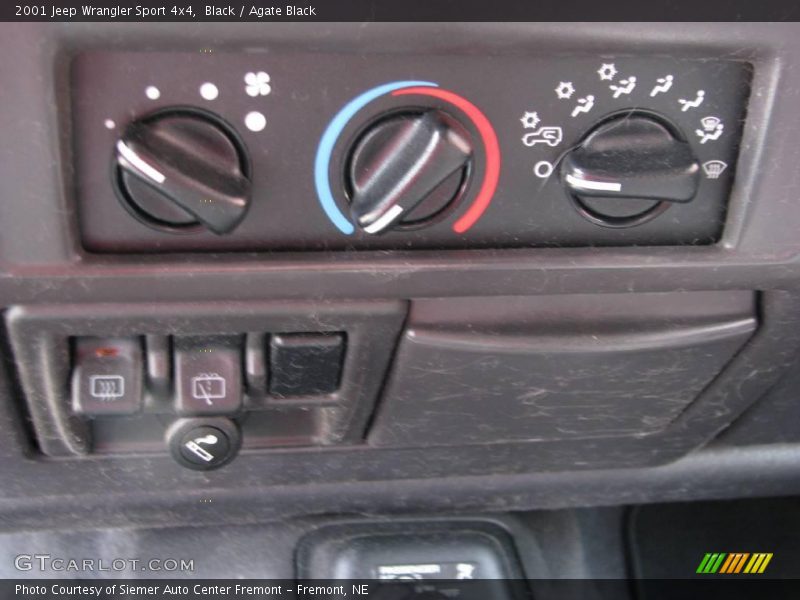 Black / Agate Black 2001 Jeep Wrangler Sport 4x4