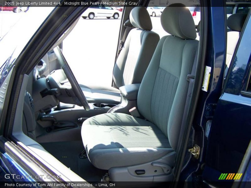 Midnight Blue Pearl / Medium Slate Gray 2005 Jeep Liberty Limited 4x4