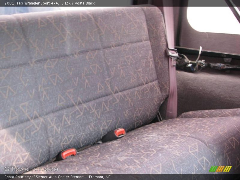 Black / Agate Black 2001 Jeep Wrangler Sport 4x4