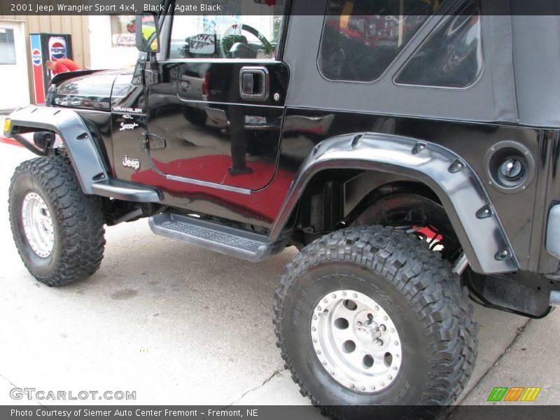 Black / Agate Black 2001 Jeep Wrangler Sport 4x4