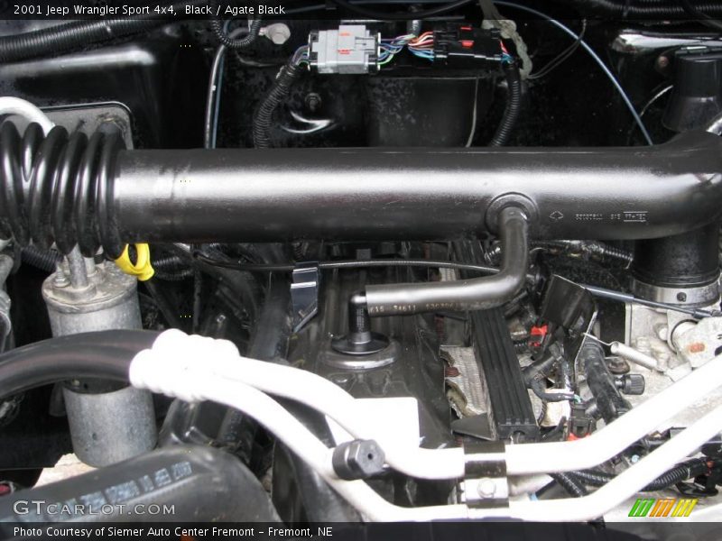 Black / Agate Black 2001 Jeep Wrangler Sport 4x4