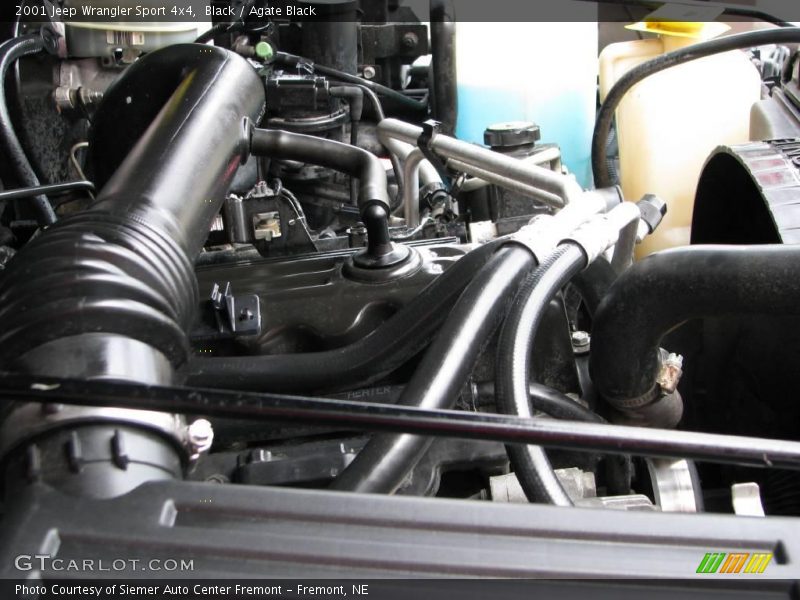 Black / Agate Black 2001 Jeep Wrangler Sport 4x4