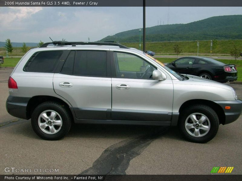 Pewter / Gray 2006 Hyundai Santa Fe GLS 3.5 4WD
