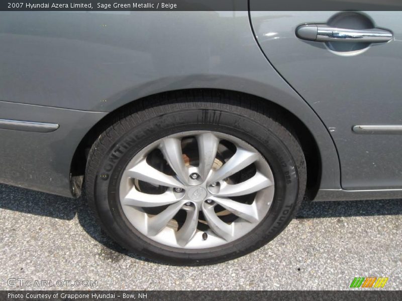 Sage Green Metallic / Beige 2007 Hyundai Azera Limited