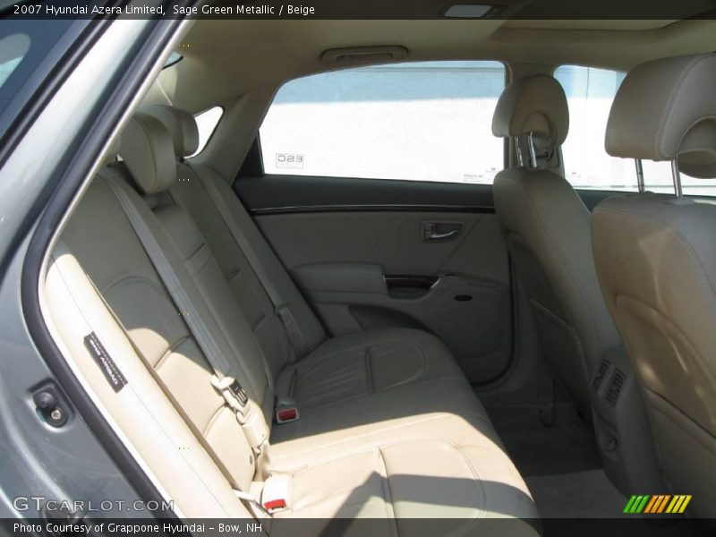 Sage Green Metallic / Beige 2007 Hyundai Azera Limited