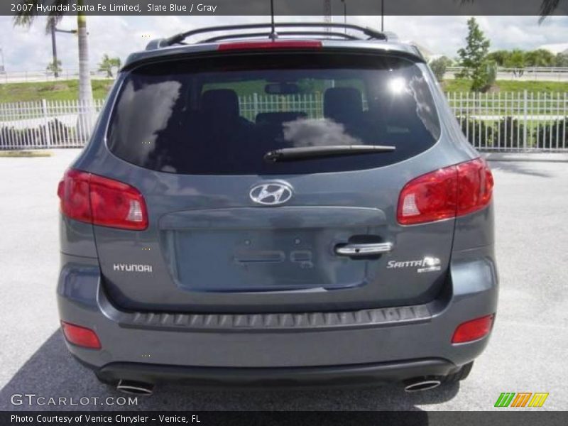 Slate Blue / Gray 2007 Hyundai Santa Fe Limited