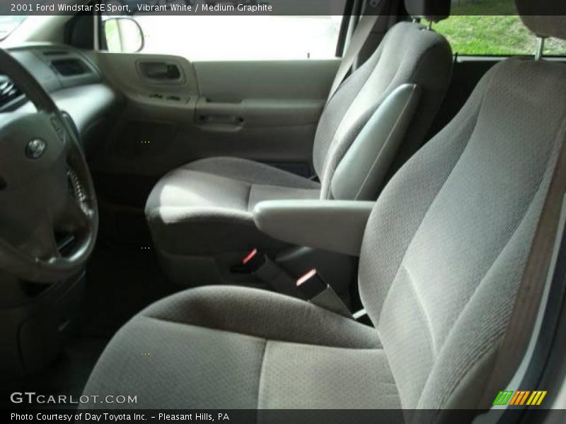 Vibrant White / Medium Graphite 2001 Ford Windstar SE Sport