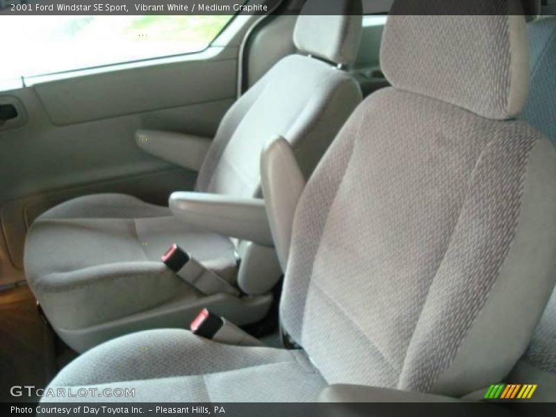 Vibrant White / Medium Graphite 2001 Ford Windstar SE Sport