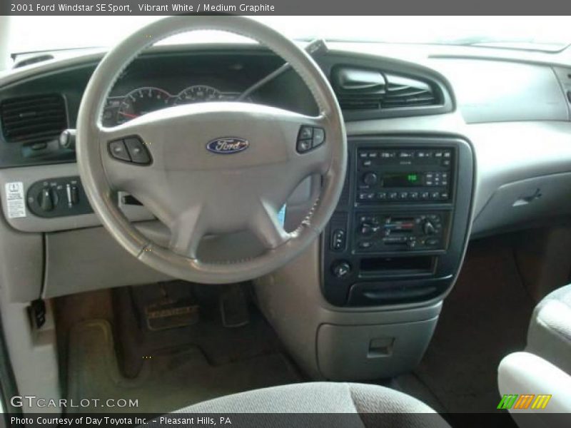 Vibrant White / Medium Graphite 2001 Ford Windstar SE Sport
