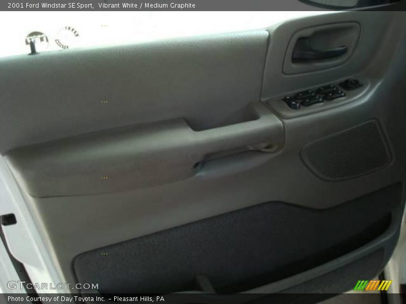 Vibrant White / Medium Graphite 2001 Ford Windstar SE Sport