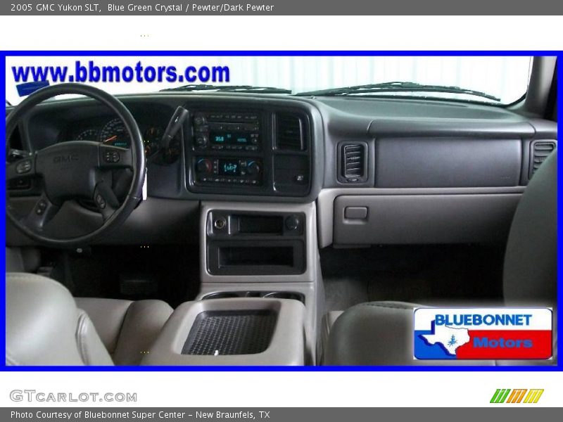 Blue Green Crystal / Pewter/Dark Pewter 2005 GMC Yukon SLT