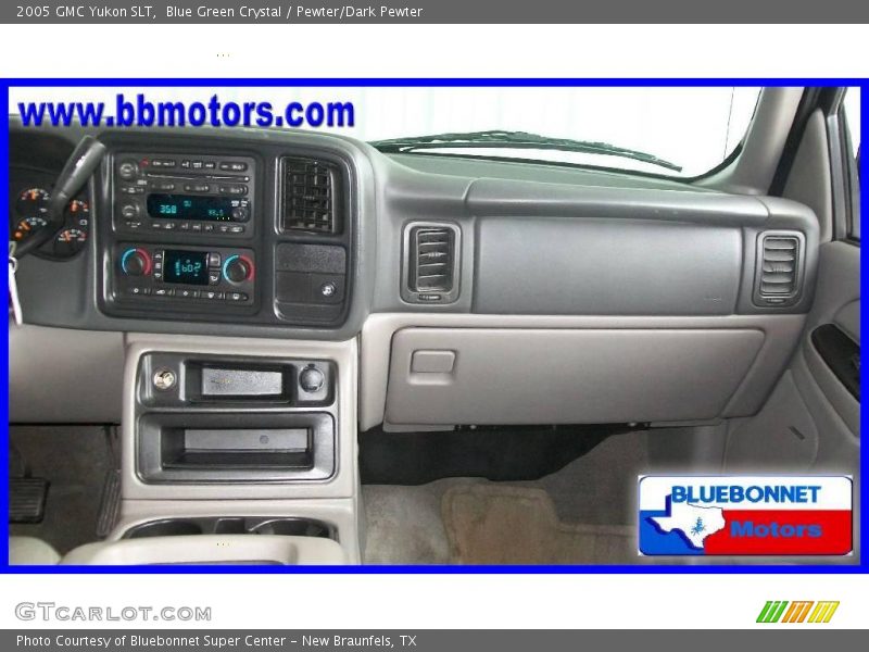 Blue Green Crystal / Pewter/Dark Pewter 2005 GMC Yukon SLT