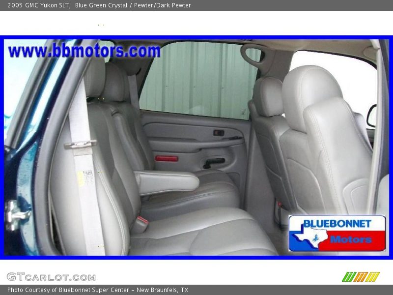 Blue Green Crystal / Pewter/Dark Pewter 2005 GMC Yukon SLT