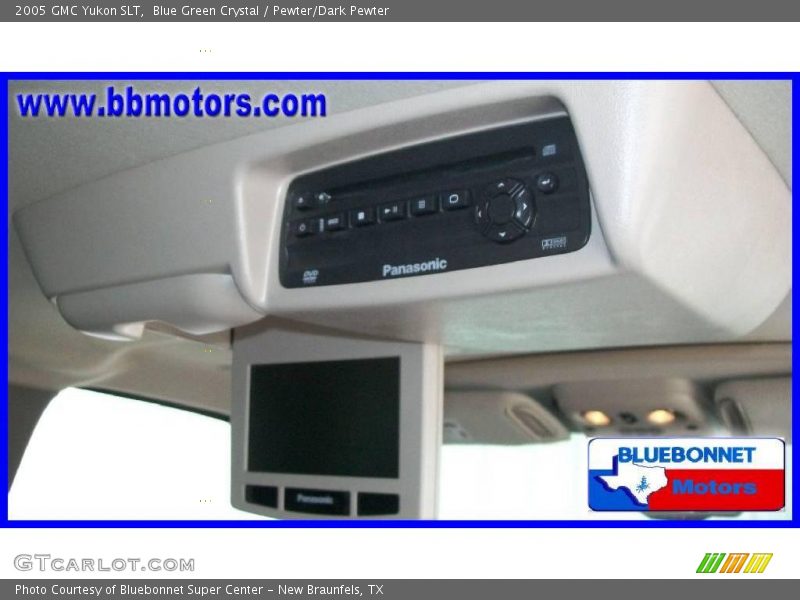 Blue Green Crystal / Pewter/Dark Pewter 2005 GMC Yukon SLT