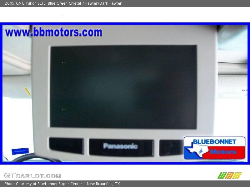 Blue Green Crystal / Pewter/Dark Pewter 2005 GMC Yukon SLT