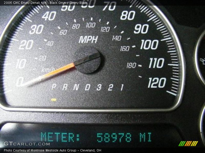 Black Onyx / Ebony Black 2006 GMC Envoy Denali 4x4