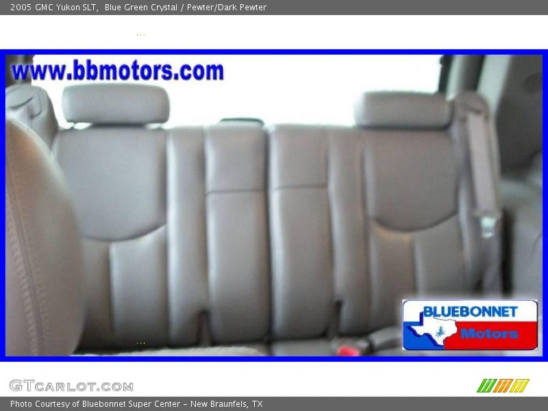 Blue Green Crystal / Pewter/Dark Pewter 2005 GMC Yukon SLT