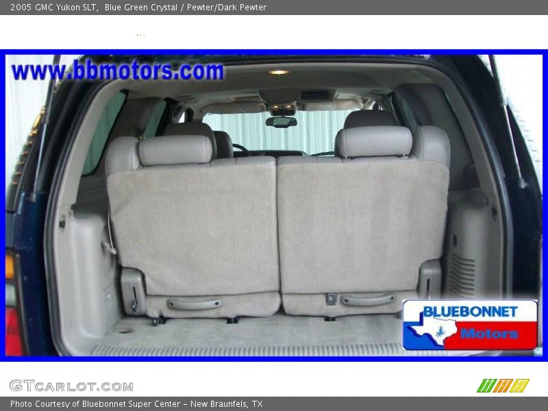 Blue Green Crystal / Pewter/Dark Pewter 2005 GMC Yukon SLT